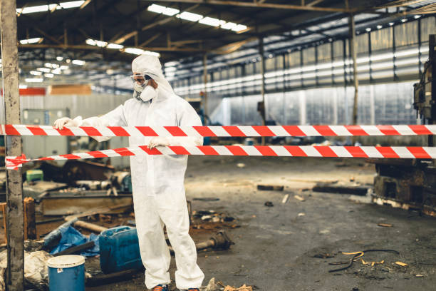 Professional Infectious Disease Decontamination technician working in Westminster, MD